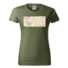 Mapa Báňské dráhy z Moravské Ostravy do Doubravy