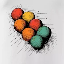 Petanque koule kresba