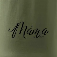 Máma od roku -  psací písmo