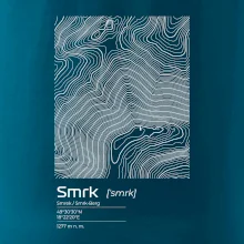 Smrk - vrstevnice v obdélníku