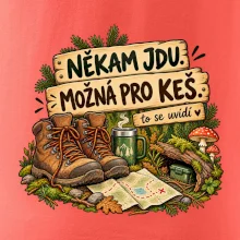 Někam jdu možná pro keš turistické boty