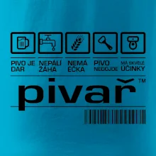 Čárový kód pivař Čárový kód pivař