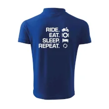 Ride Eat Sleep Repeat moto skútr