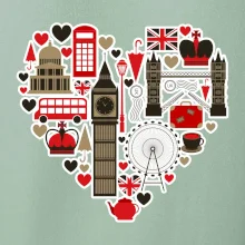 Britské srdce - objekty Britské srdce - objekty
