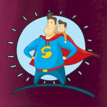 Táta superman - kluk