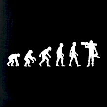 Evoluce dřevorubec - pila a kmen Evoluce dřevorubec - pila a kmen