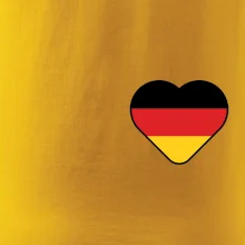 Germany love malé - Německá vlajka
