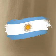 Argentina vlajka okousaná