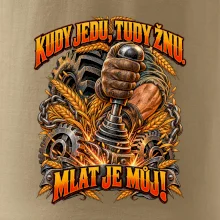 Kudy jedu tudy žnu řadicí páka traktoru