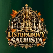 Listopadový šachista se zlatým králem