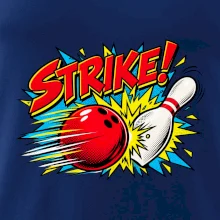 Strike komiksový bowlingový náraz