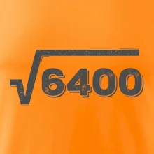 Narozeniny odmocnina 80