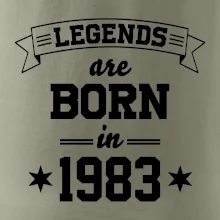 Legends are born in 1983