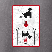 Tričko pro odpůrce sraní na chodníku