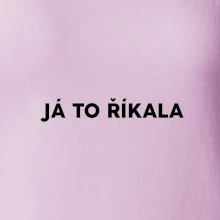 Já to říkala - tiskací