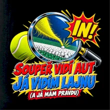 Soupeř vidí aut já vidím lajnu