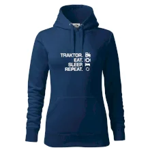 Traktor eat sleep repeat