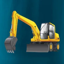 Bagr bez nápisu ze předu