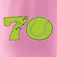 Tenis kulaté narozeniny 70