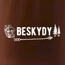 Beskydy nápis