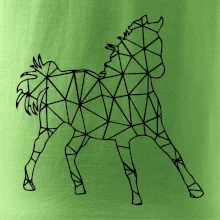 Geometrie - kůň jednobarevná