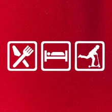 Eat sleep koloběh - koloběžka