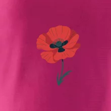 Vlčí mák kreslený velký