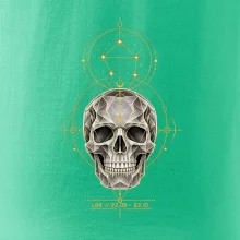Váhy Astrologická geometrická lebka