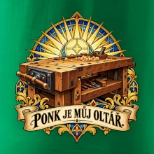 Truhlářský ponk je můj oltář