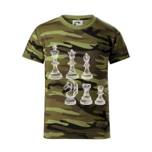 Šachové figurky kreslené