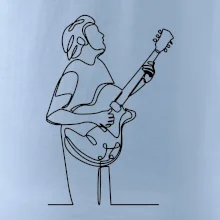 Kytarista jedním tahem