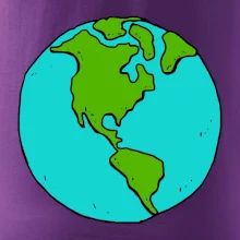 Planeta na prsu - Amerika