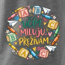 Učím miluju přežívám školní abeceda
