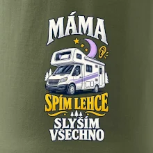 Máma spím lehce slyším všechno rodinná alkovna