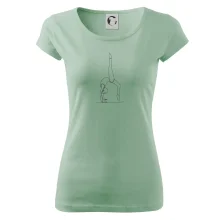 Gymnastika na rukou jedním tahem