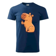 Kapybara s palcem nahoru