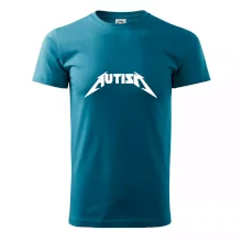 Autism rock nápis Autism rock nápis