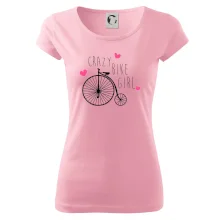 Crazy bike girl