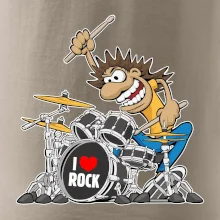 I love rock bubeník