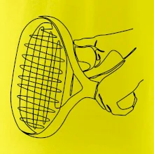 Tenisová raketa jednim tahem