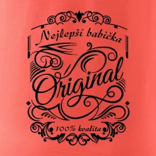 Vintage nejlepší babička  100% kvalita