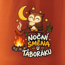 Noční směna u táboráku