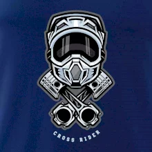 Cross rider písty helma