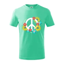 Peace symbol abstraktní