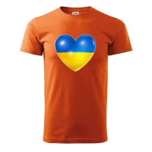 Ukrajina srdce vlajka Ukrajina srdce vlajka