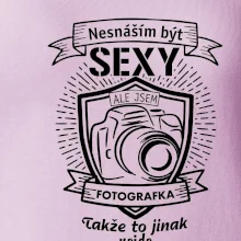 Nesnáším být sexy fotografka