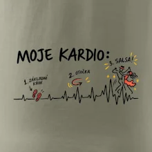 Moje kardio základní krok otočka salsa