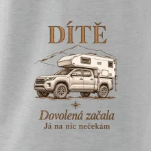 Dítě dovolená začala já na nic nečekám obytný pick-up
