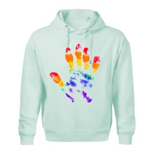 LGBT hand print