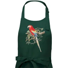 Papoušek na listnatém stromě